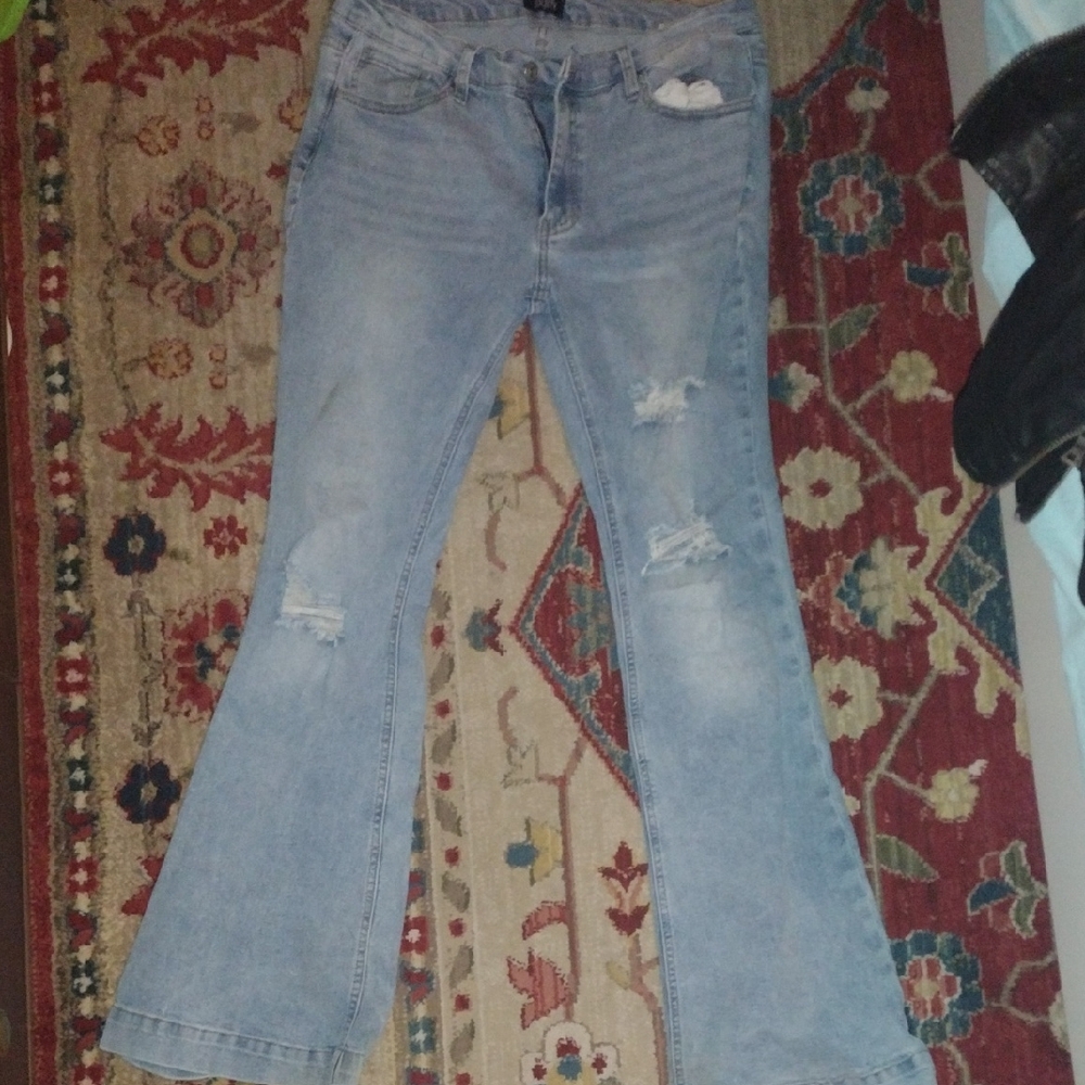 Women's Classic Blue Boot Cut Jeans